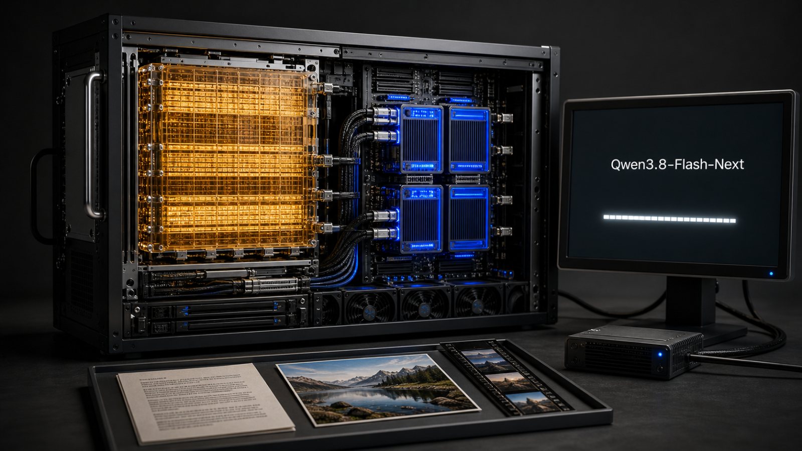 Qwen3.8-Flash-Next abre os pesos e antecipa a arquitetura do Qwen4