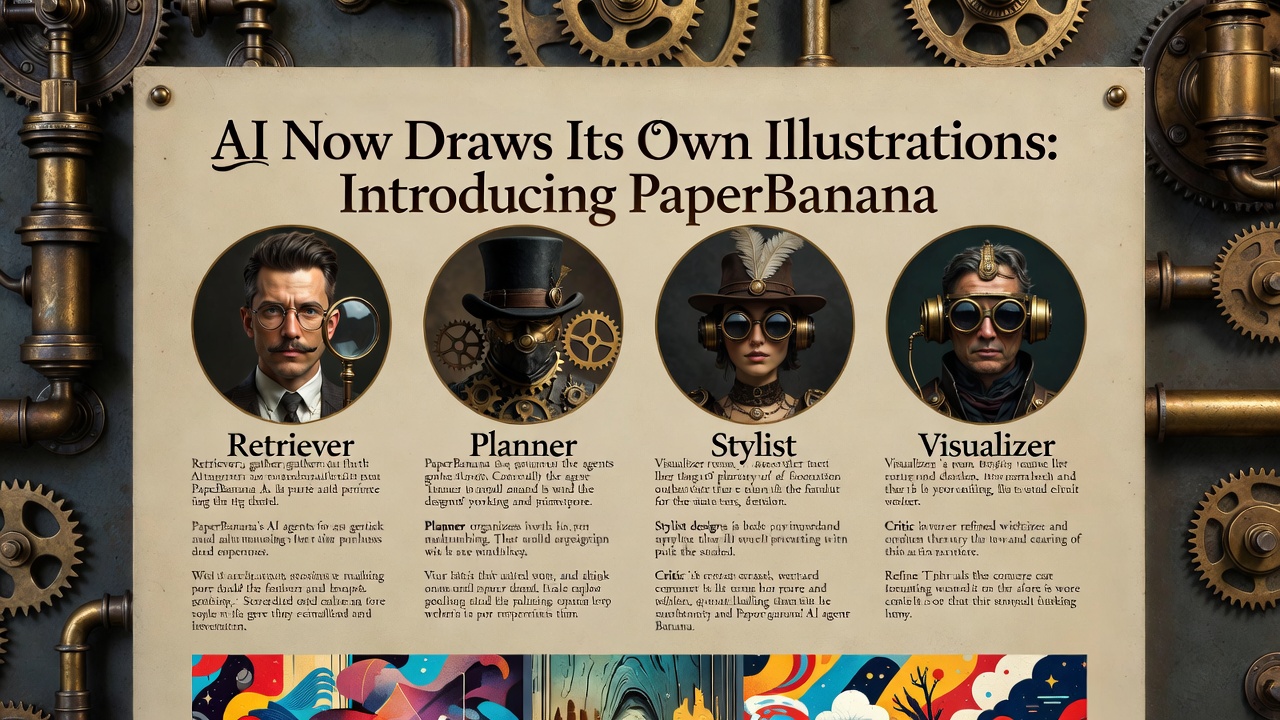 AI Now Draws Its Own Illustrations: Introducing PaperBanana