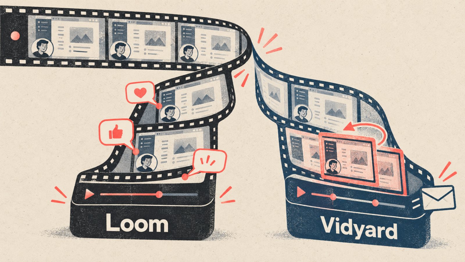 Loom vs Vidyard: $15 Collaboration Meets $59 Sales Analytics