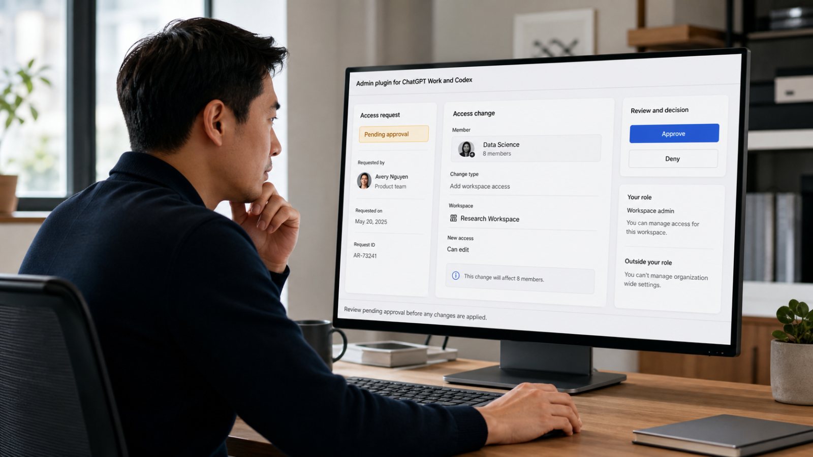 ChatGPT Work-এর Admin plugin access বদলাবে—তবু নিজের permission পেরোবে না