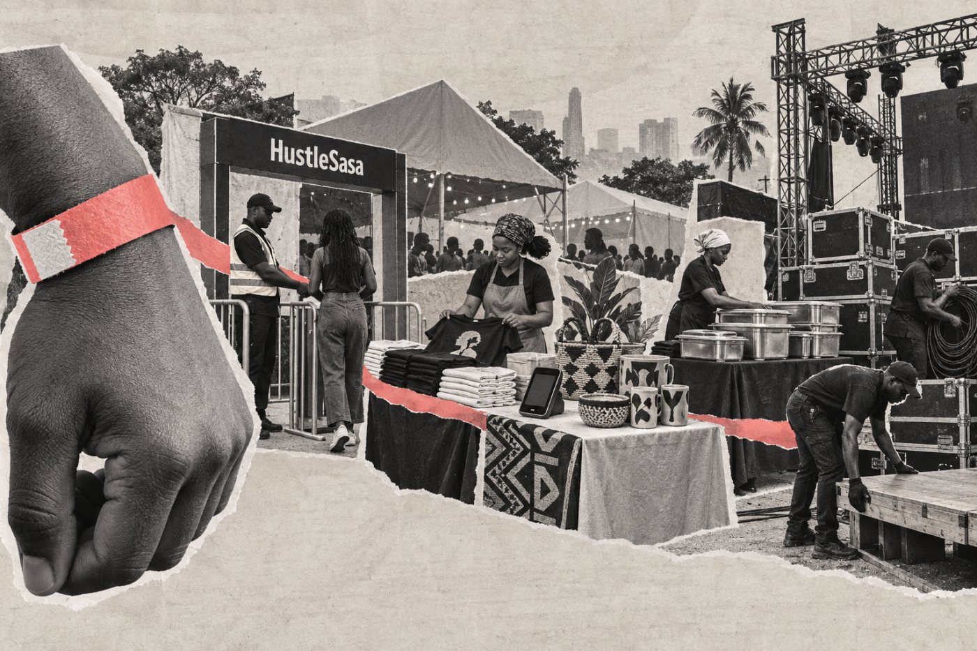 امتداد دورة HustleSasa من دخول الفعالية إلى التجارة والمدفوعات وتجهيز النشاط التالي