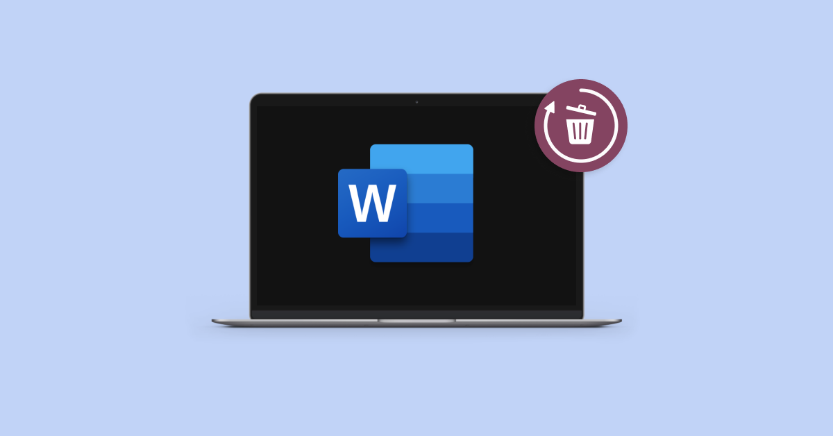 How to Recover Unsaved Word Documents on Windows & Mac?
