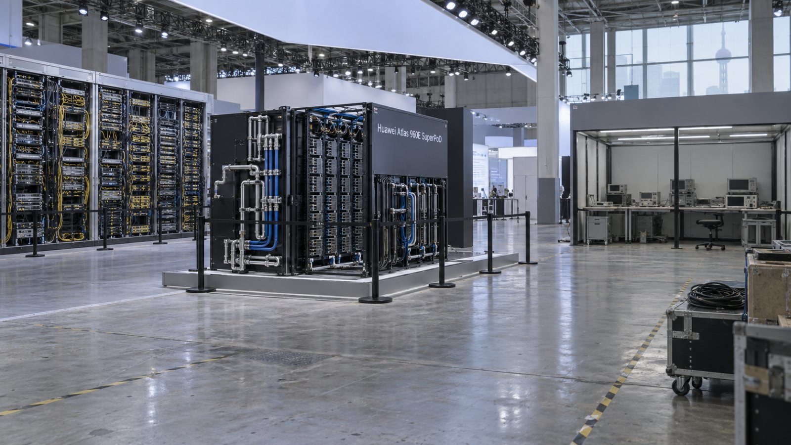 Huawei Atlas 960E giảm 550 kW, nhưng hiệu năng vẫn do hãng tự công bố