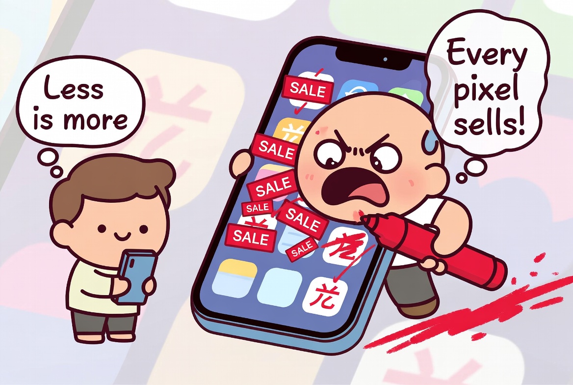 The Great App Icon Divide: Clean Minimalism in the West vs. Dynamic Marketing in China