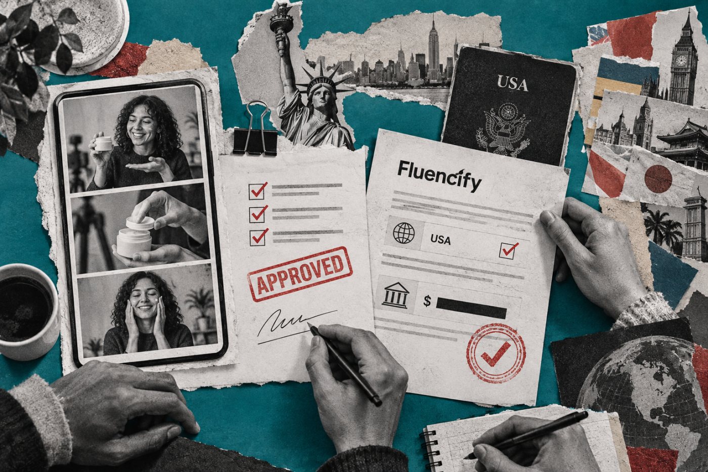 Eine Fluencify-Kampagne erreicht nach Leistungs- und Freigabeprüfung die internationale Auszahlung