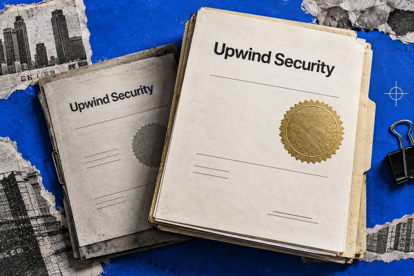 Sequência das rodadas privadas da Upwind, com a avaliação avançando de US$ 1,5 bilhão para US$ 3,8 bilhões.