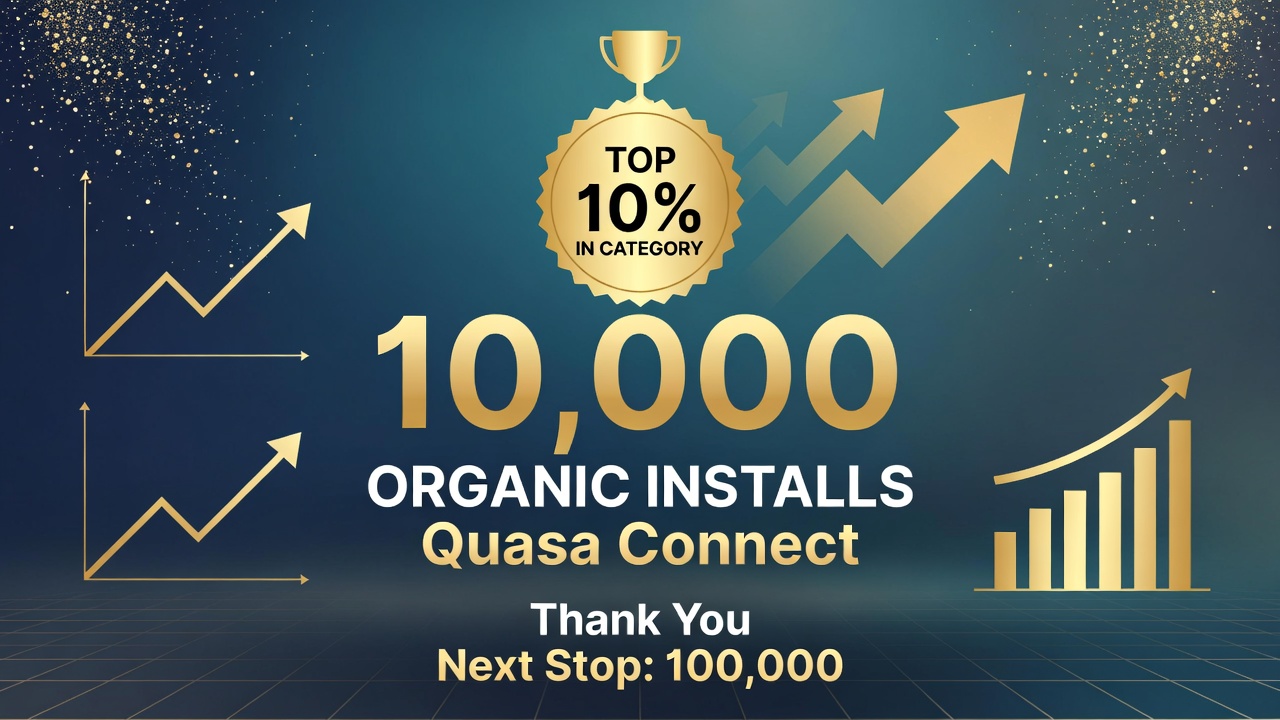 Quasa Connect Joins the Global Top 10%: A Triumph of Organic Growth