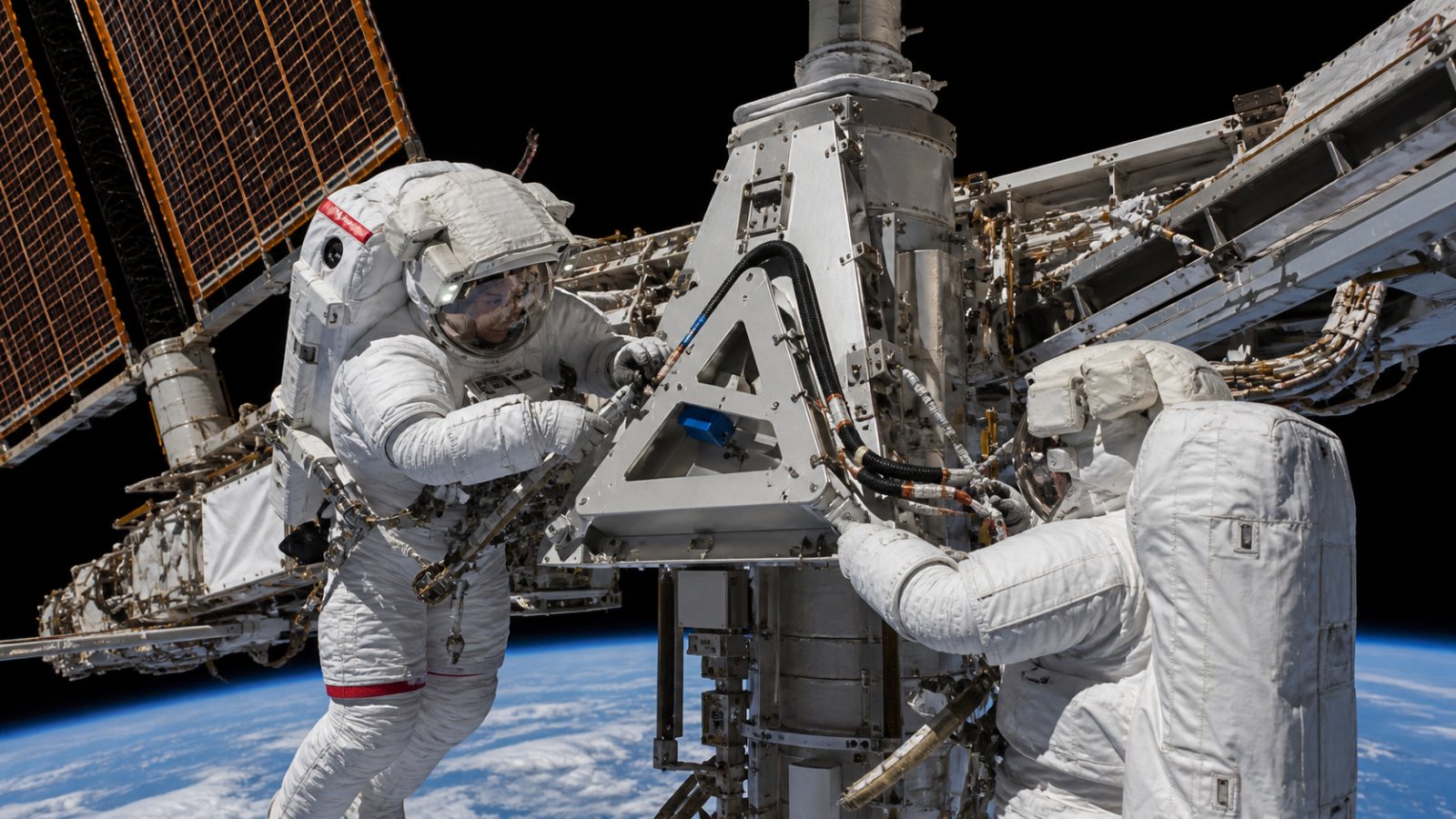 ISS spacewalk installs the final mount for its next solar-array upgrade