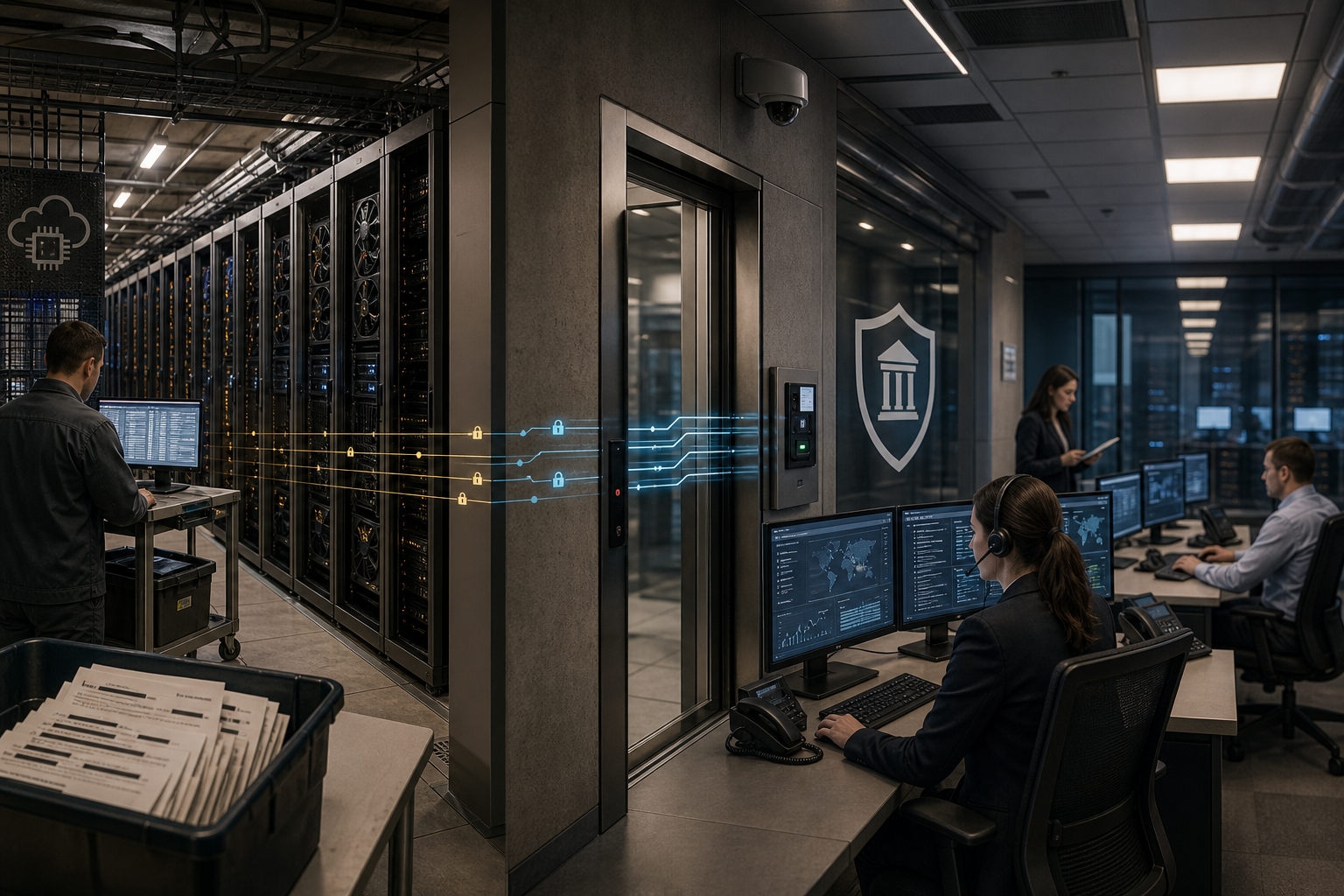 Изолированный GPU-контур банка для обработки антифрода и контроля доступа