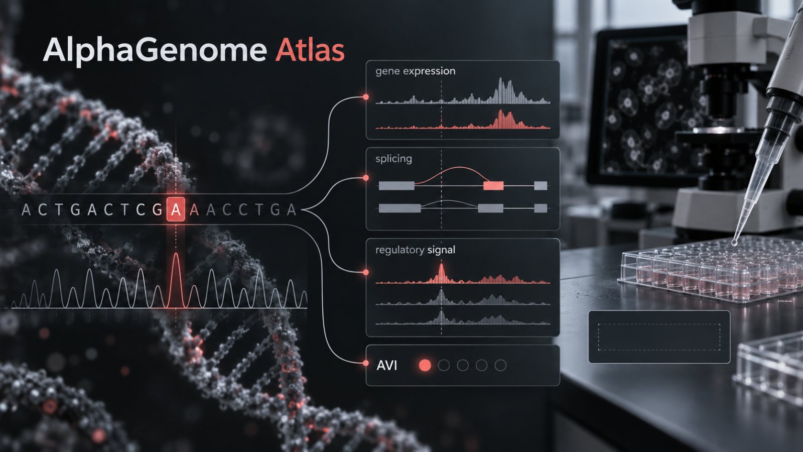 AlphaGenome Atlas میں 9 ارب DNA تبدیلیاں، مگر ہر نتیجہ پیش گوئی ہے