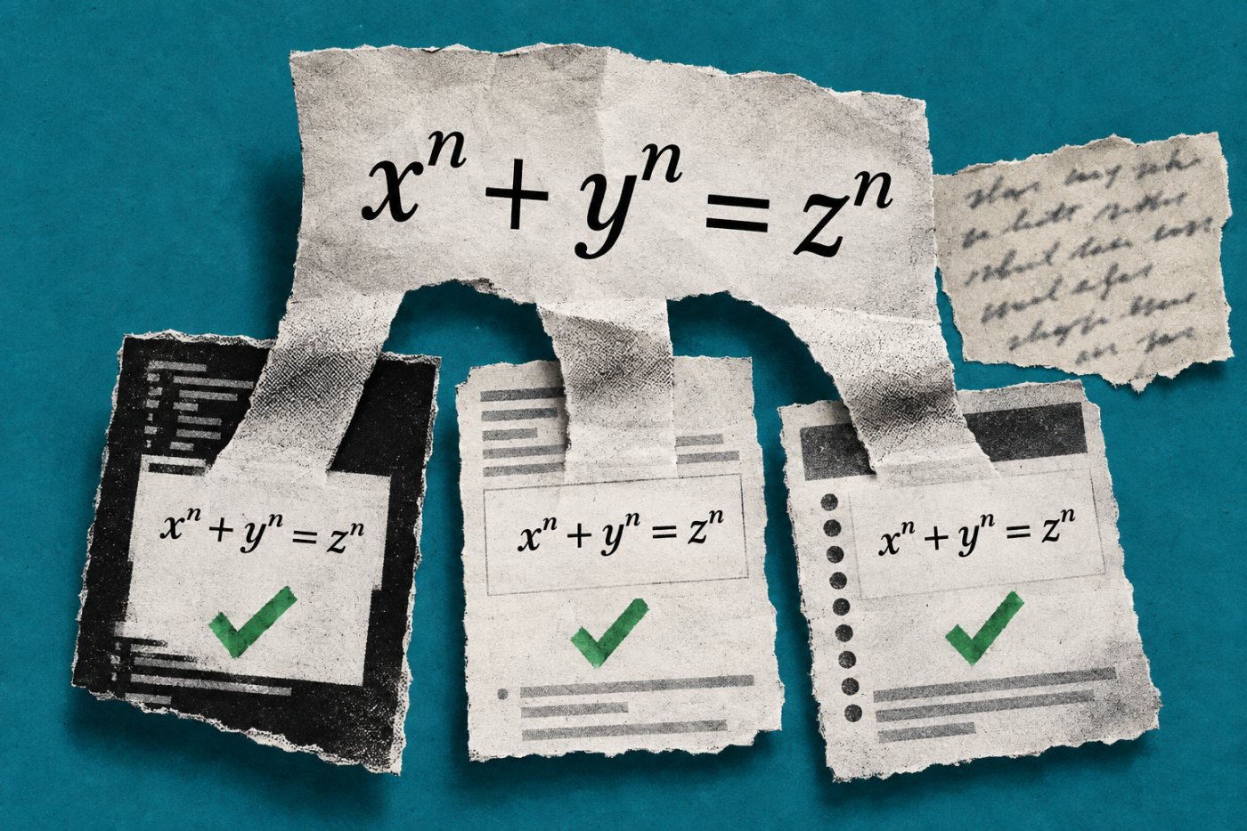 Pernyataan formal Fermat lolos pemeriksaan kernel Lean, comparator Mathlib, dan kernel independen nanoda.