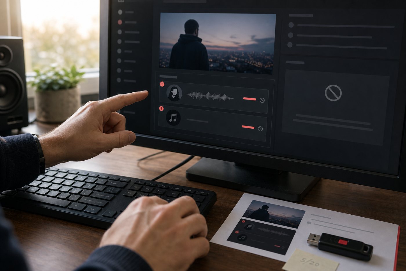 Pemeriksaan detail video untuk membedakan likeness claim dari copyright claim sebelum mengajukan sengketa.