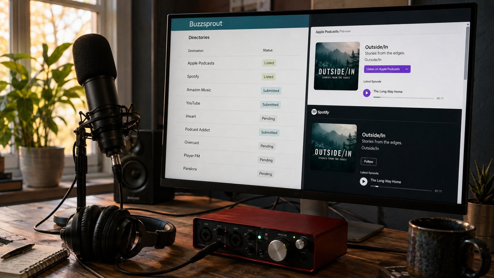 Buzzsprout Adds 16-Directory Submission—but Acceptance Still Matters