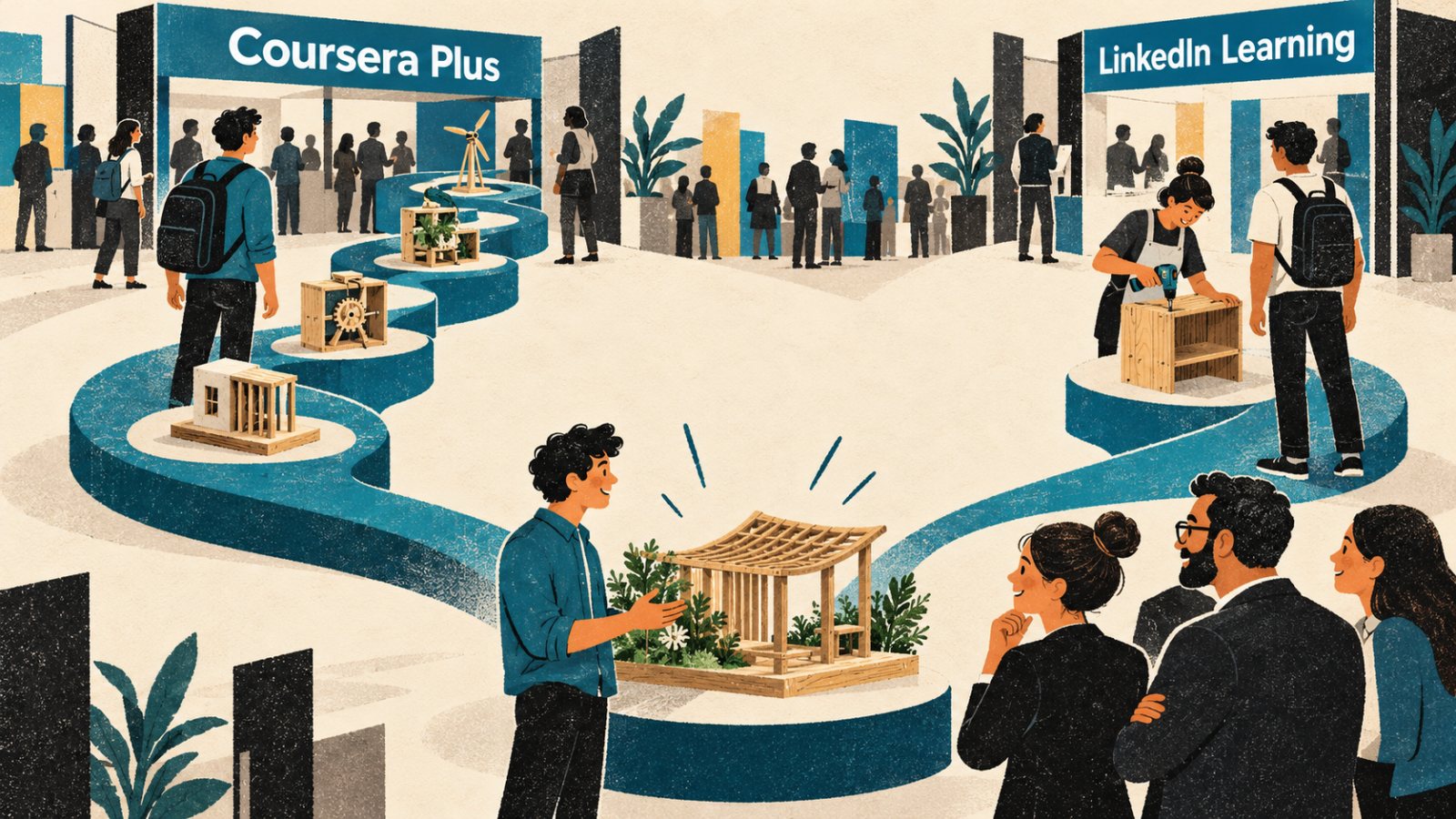 Coursera hay LinkedIn Learning: chứng chỉ chỉ có giá trị khi được nhìn thấy