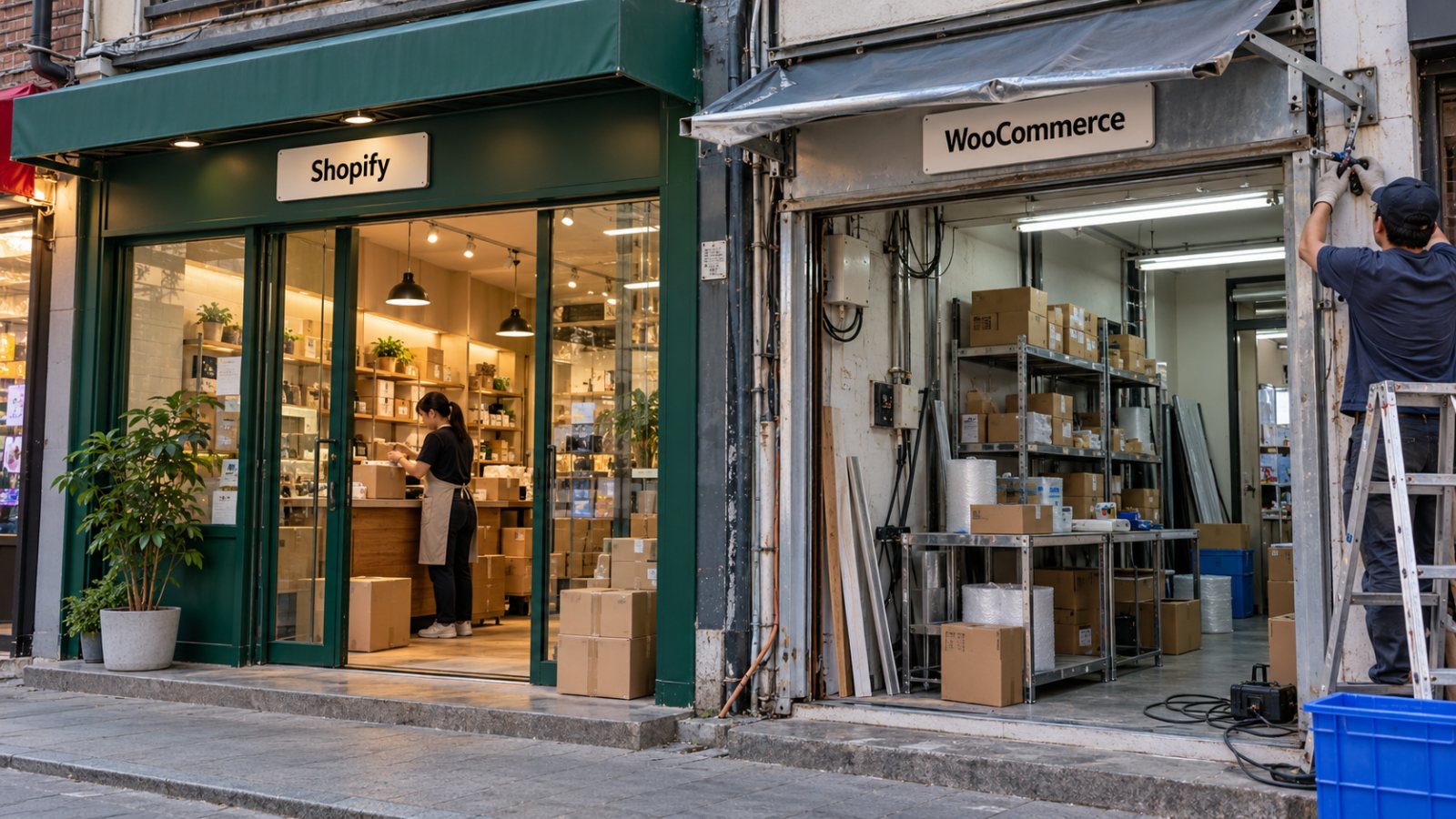 Shopify还是WooCommerce:软件免费,开店总成本未必更低