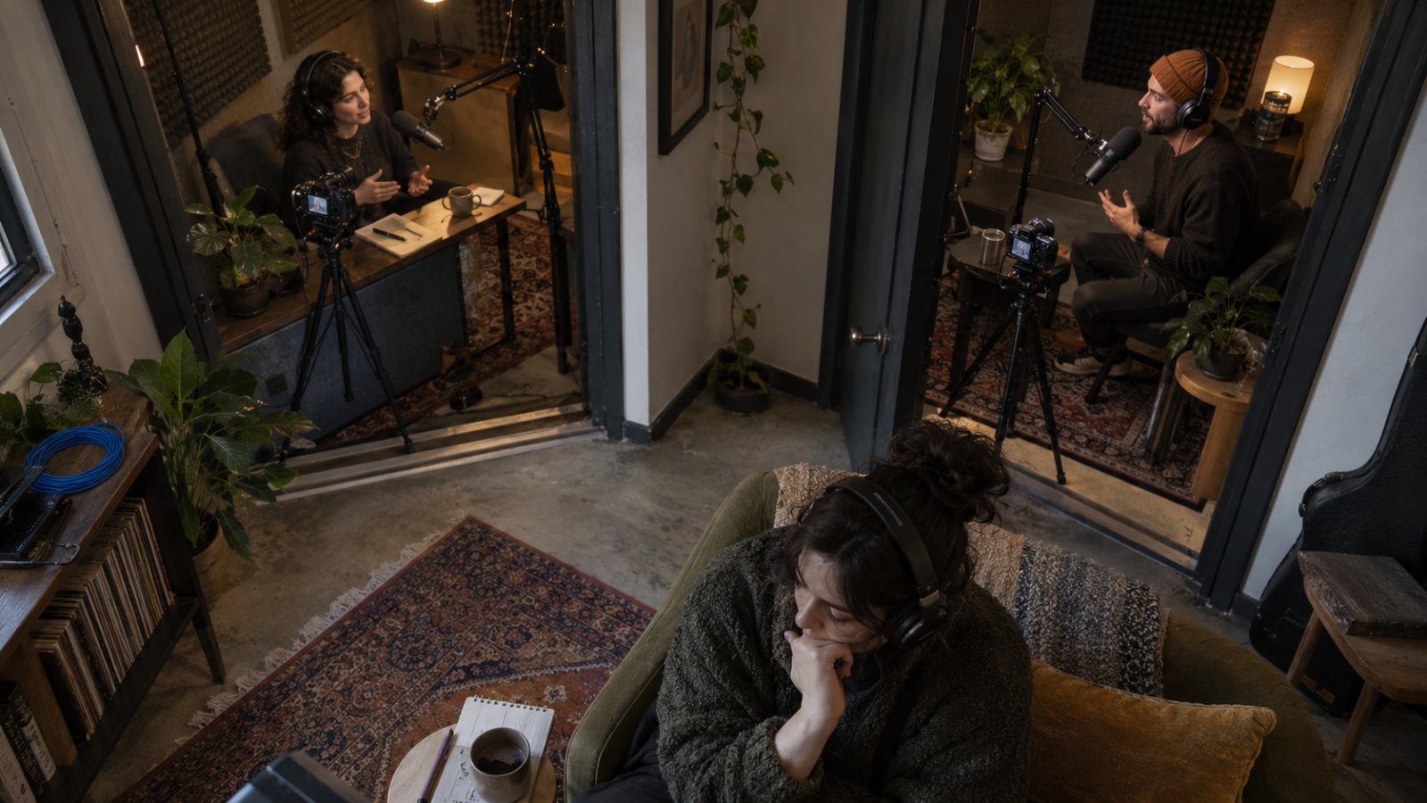 Riverside o Zencastr: il video 4K non decide un podcast audio-first