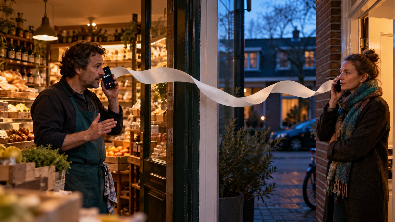 Onze.nl neemt beide bellers op: zakelijk moet je de ander informeren