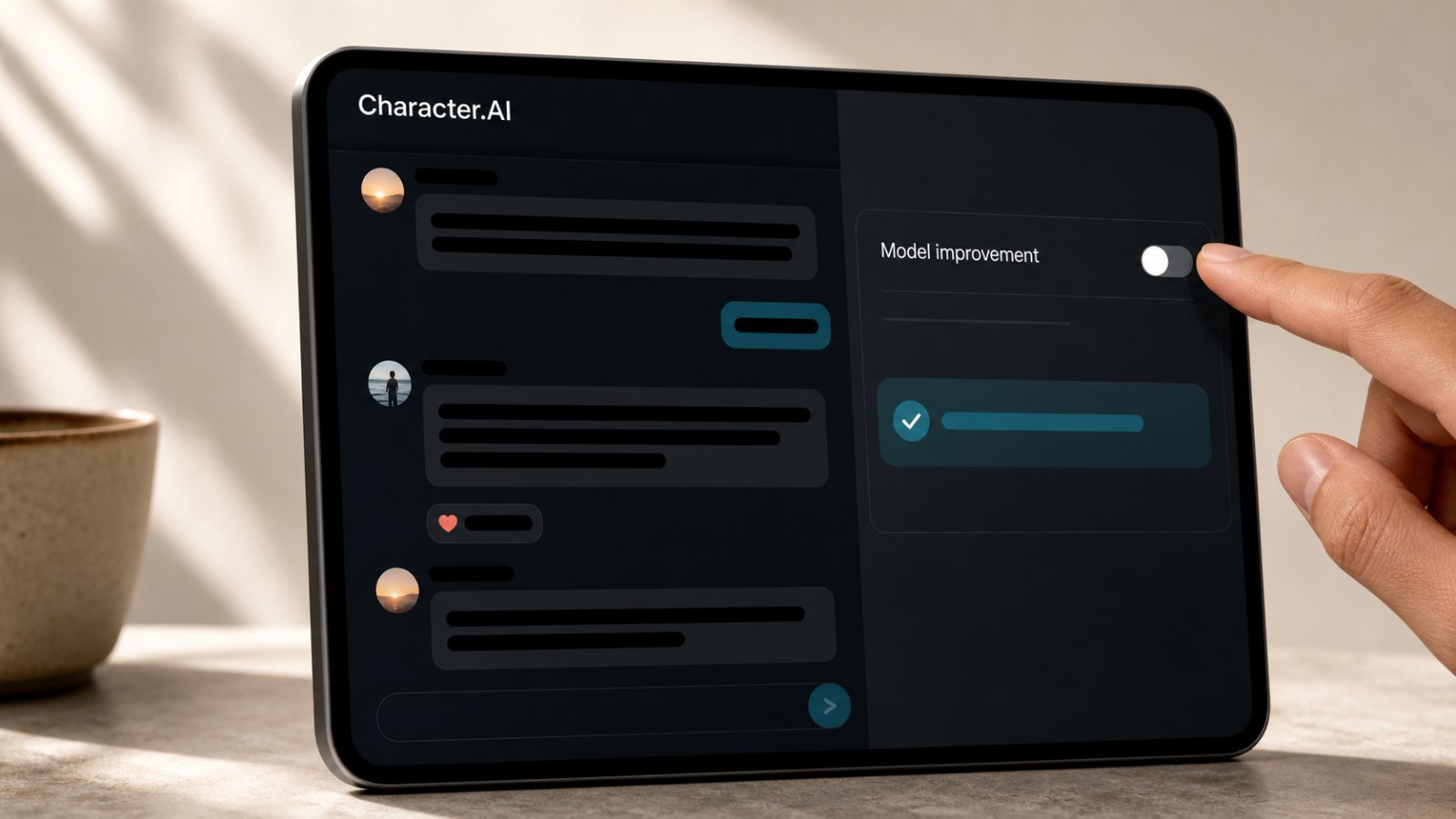 Character.AI Chats Feel Private—Its Policy Still Treats Them as Platform Data