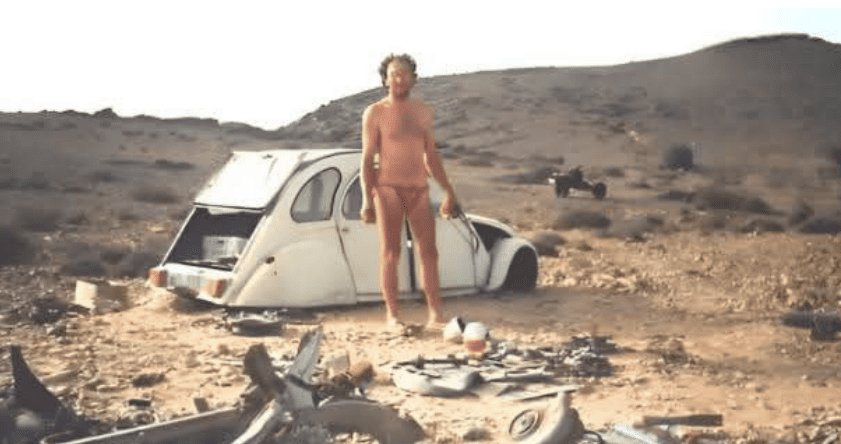 The Legendary Tale of Émile Leré: Turning a Broken Car into a Desert Motorcycle