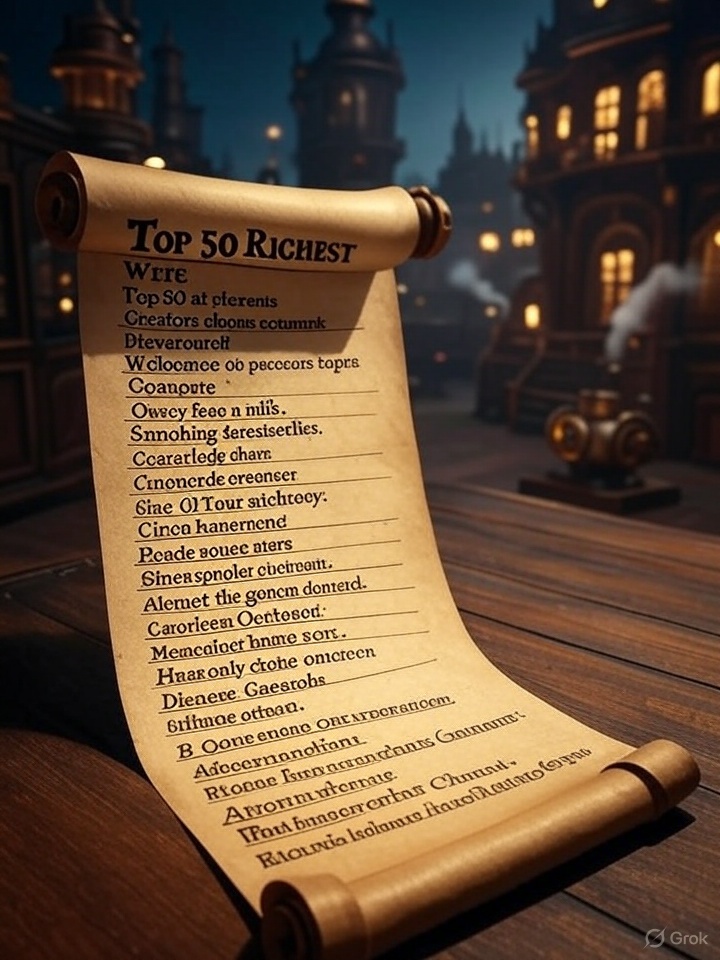 Forbes Unveils 2025 Top 50 Richest Creators List: MrBeast Leads, Industry Thrives