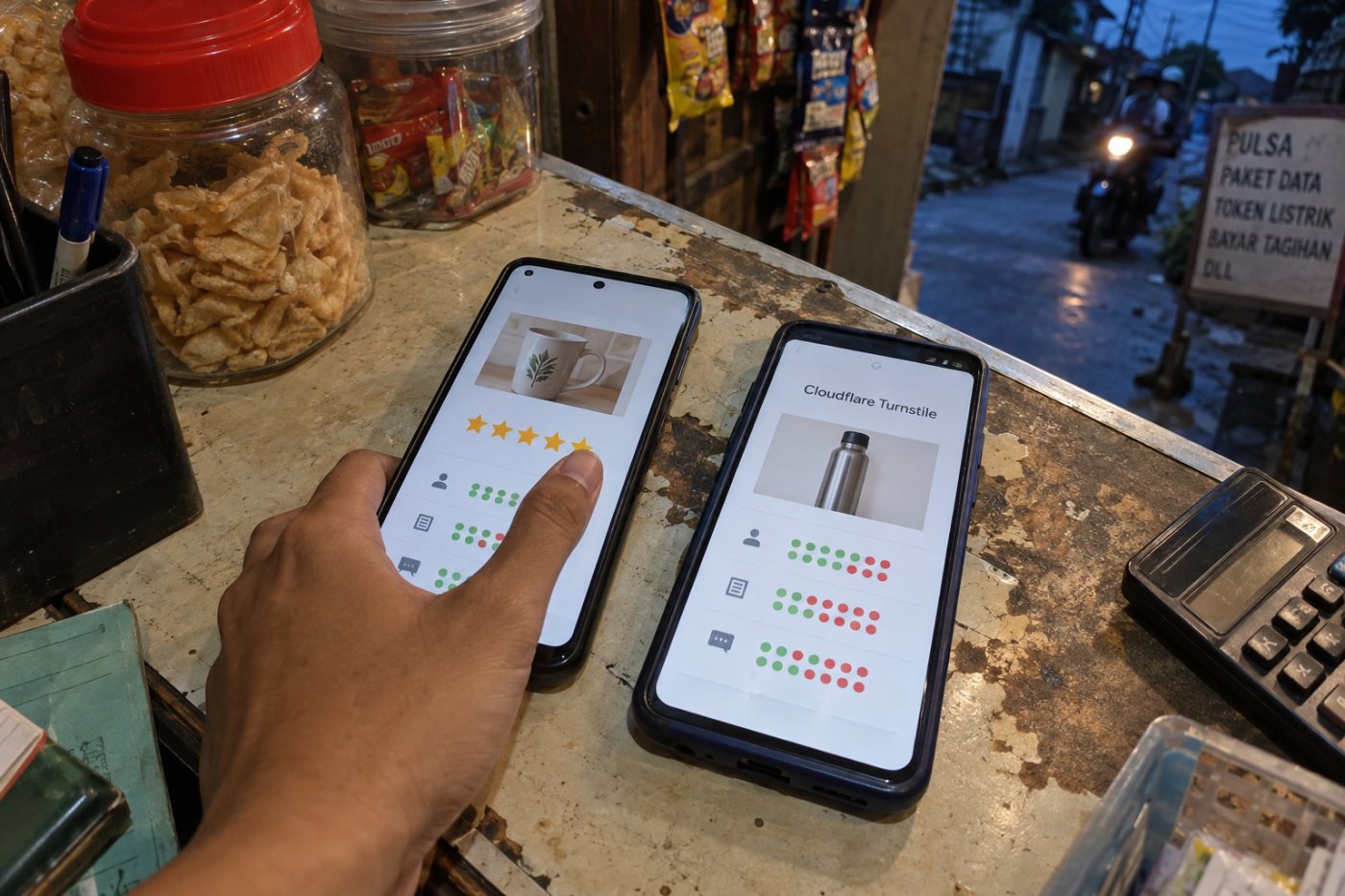 Dalam benchmark 750 sesi otomatis, reCAPTCHA v3 mengidentifikasi lebih banyak bot daripada Turnstile; pengujian tidak mengukur penolakan keliru pada manusia.
