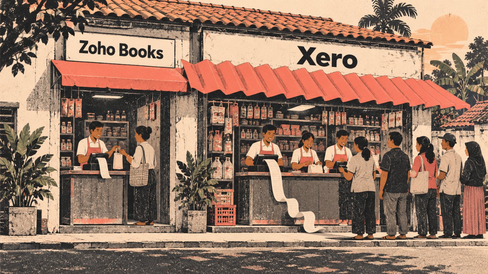 Zoho Books atau Xero: kurs dolar dan jumlah pengguna membalik pilihan