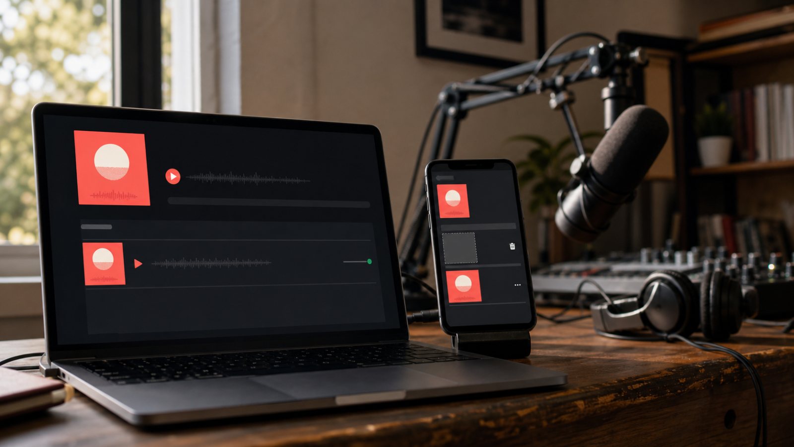 Tu pódcast entra por RSS, pero borrar el vídeo no elimina el episodio