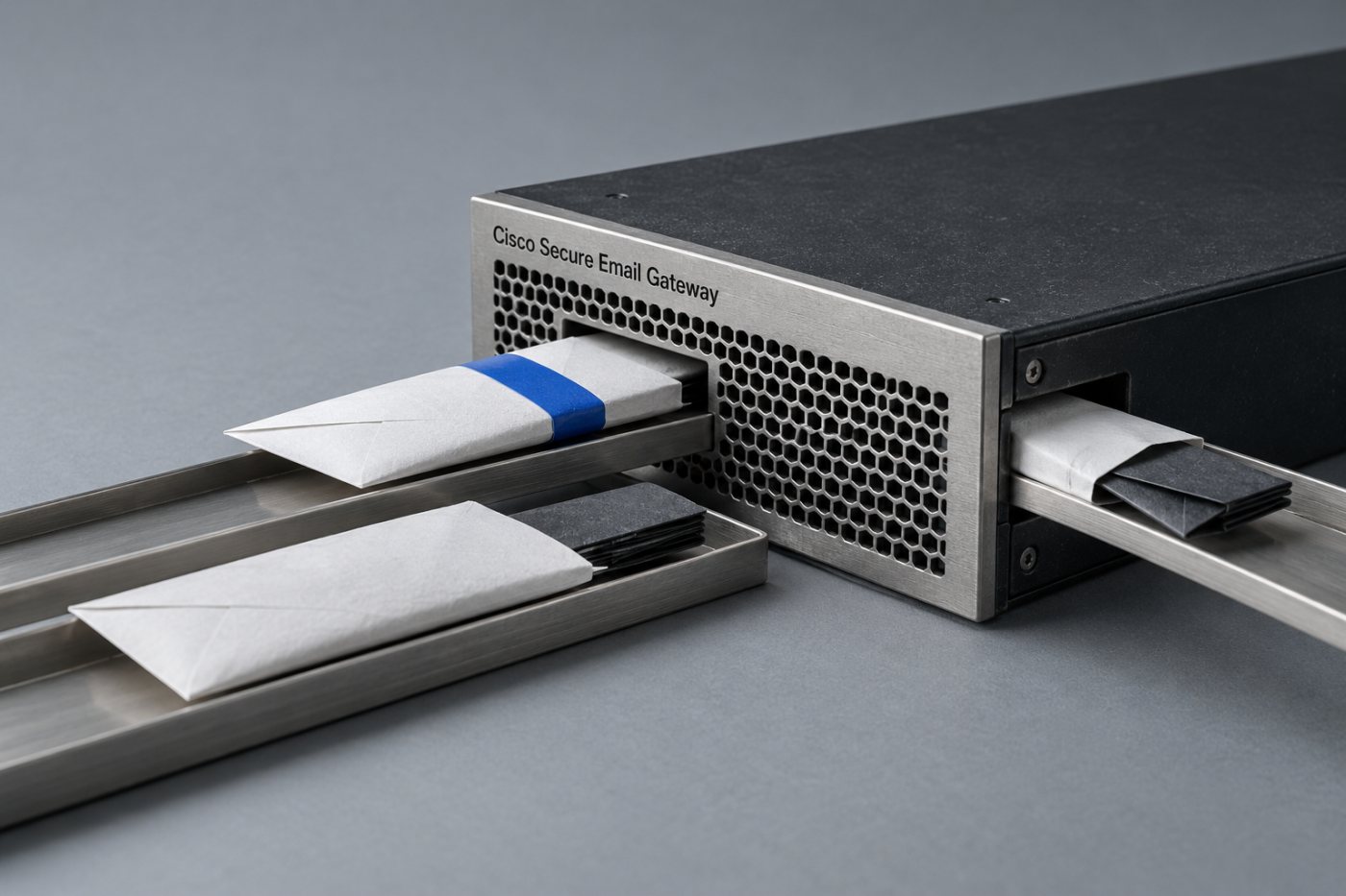 Rrugët e postës drejt Cisco Secure Email Gateway dallojnë sipas aktivizimit të File Reputation në politikën e postës.