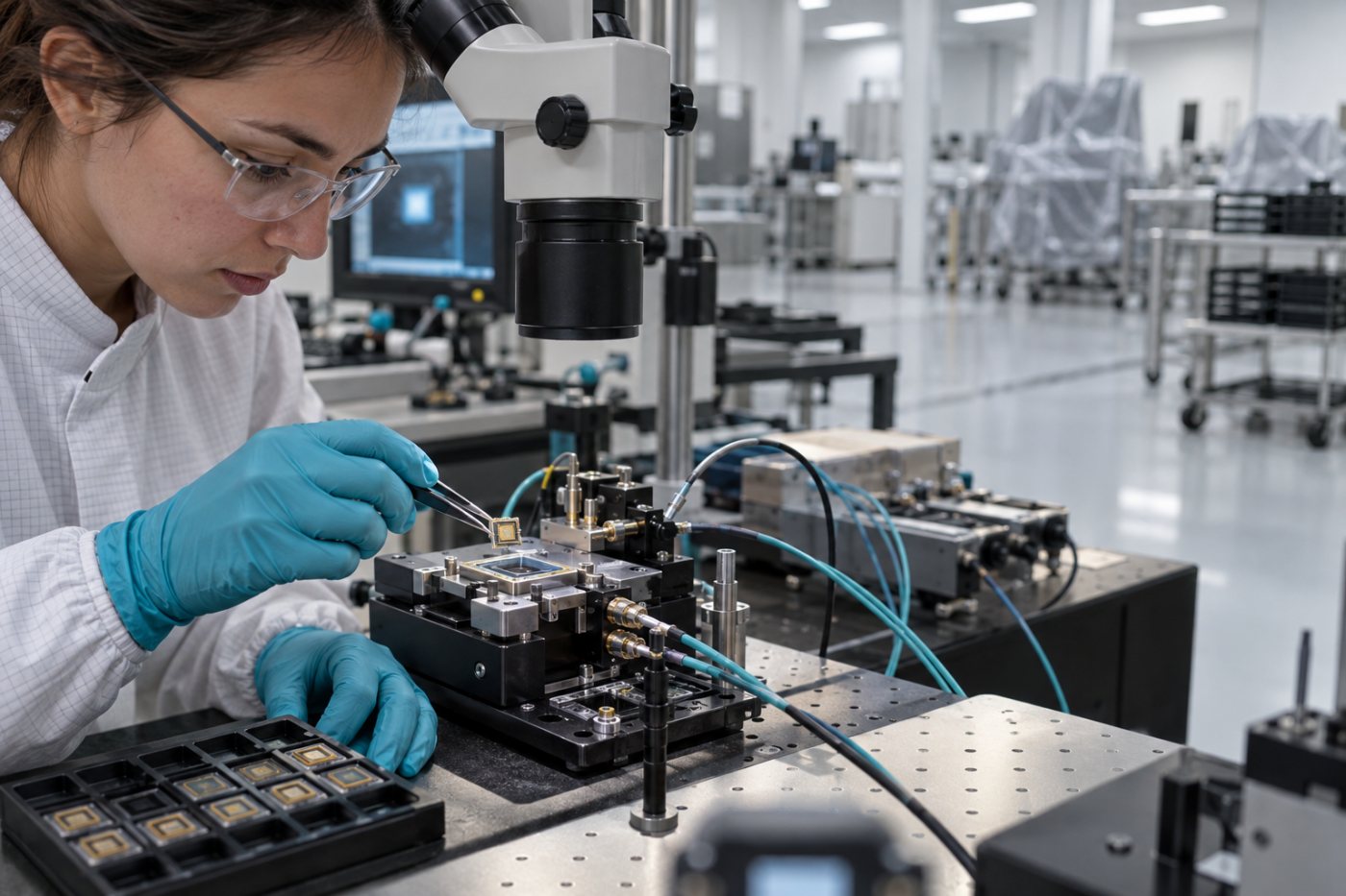 Le DSP validé doit encore franchir la qualification et l’intégration avant sa fabrication en volume.