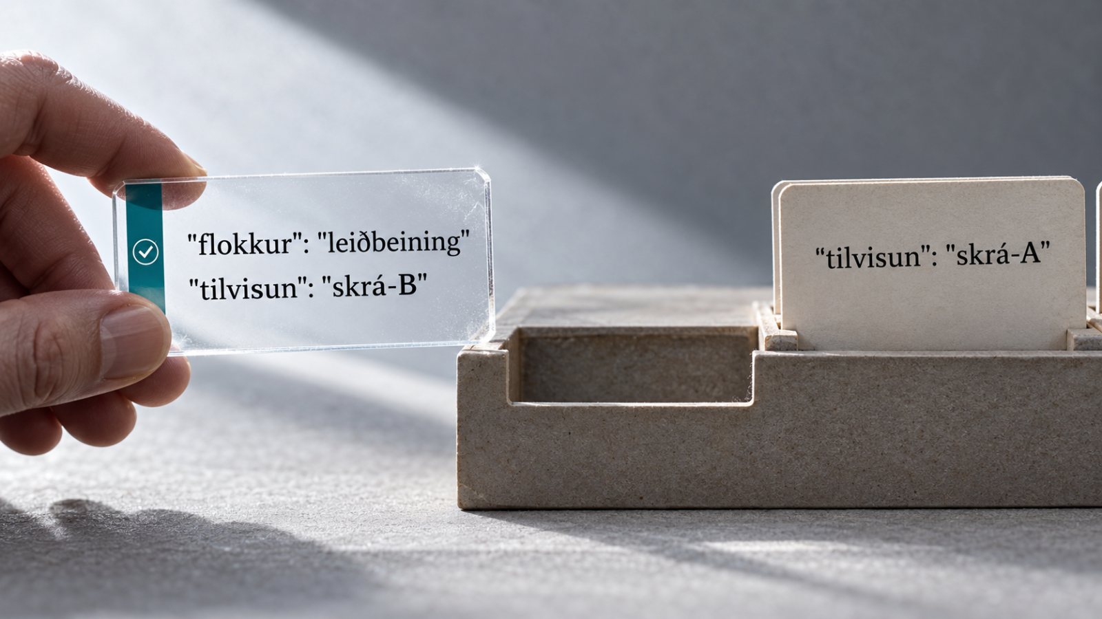 JSON mode tryggir ekki skemað — notaðu Structured Outputs og sannprófun