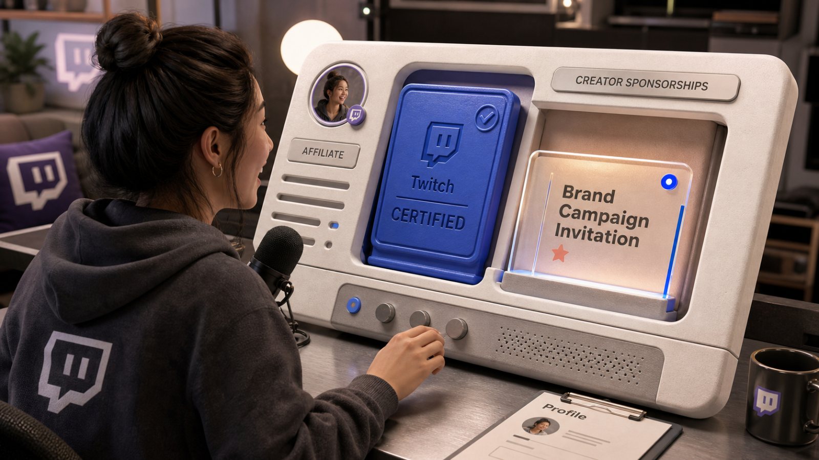 Twitch Opens Sponsorships to Affiliates—but Certification Is Mandatory