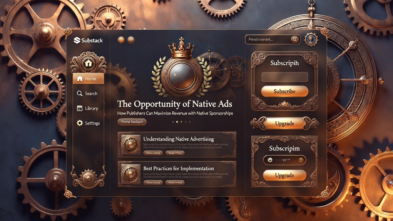 Substack's Native Sponsorships: Revolutionizing Creator-Brand Partnerships in the Newsletter Era