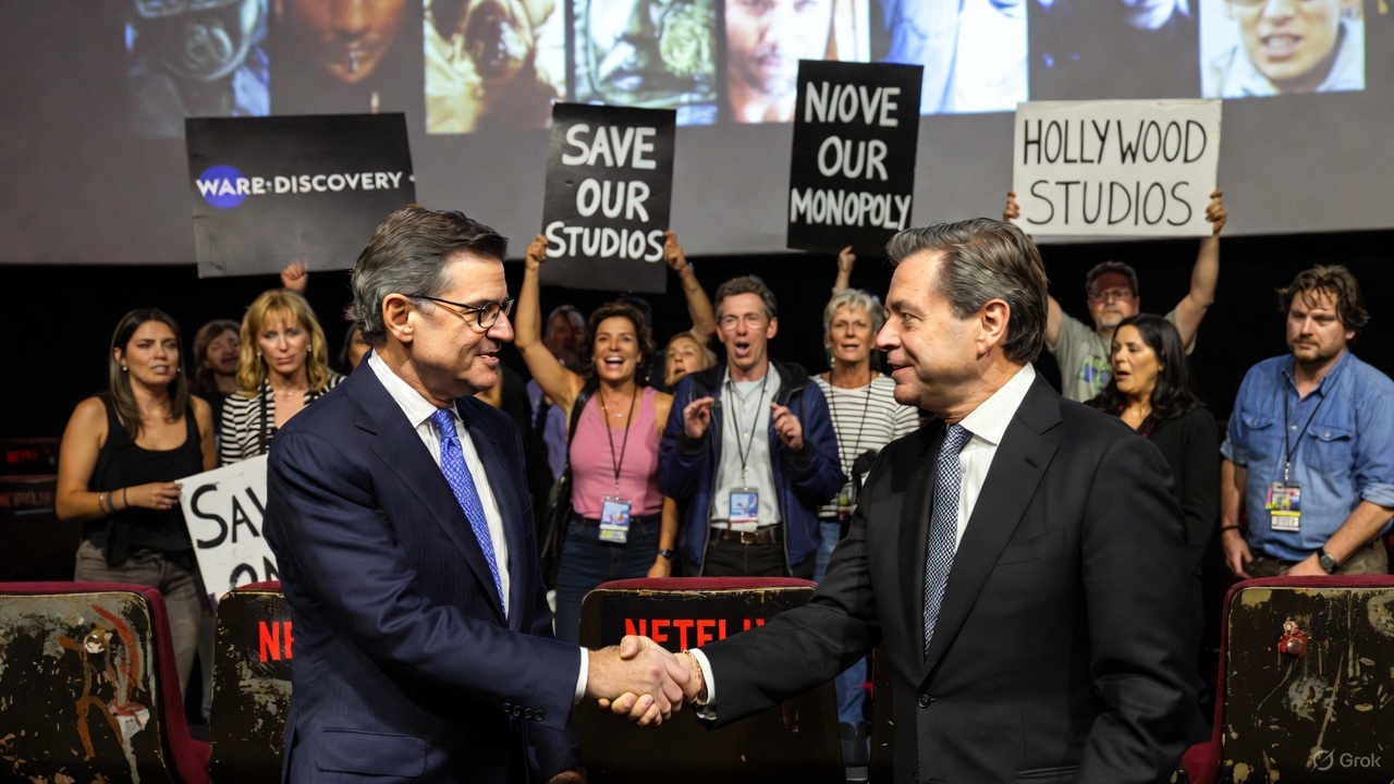 Netflix's Blockbuster Acquisition of Warner Bros. Sparks Hollywood Backlash and Industry Upheaval