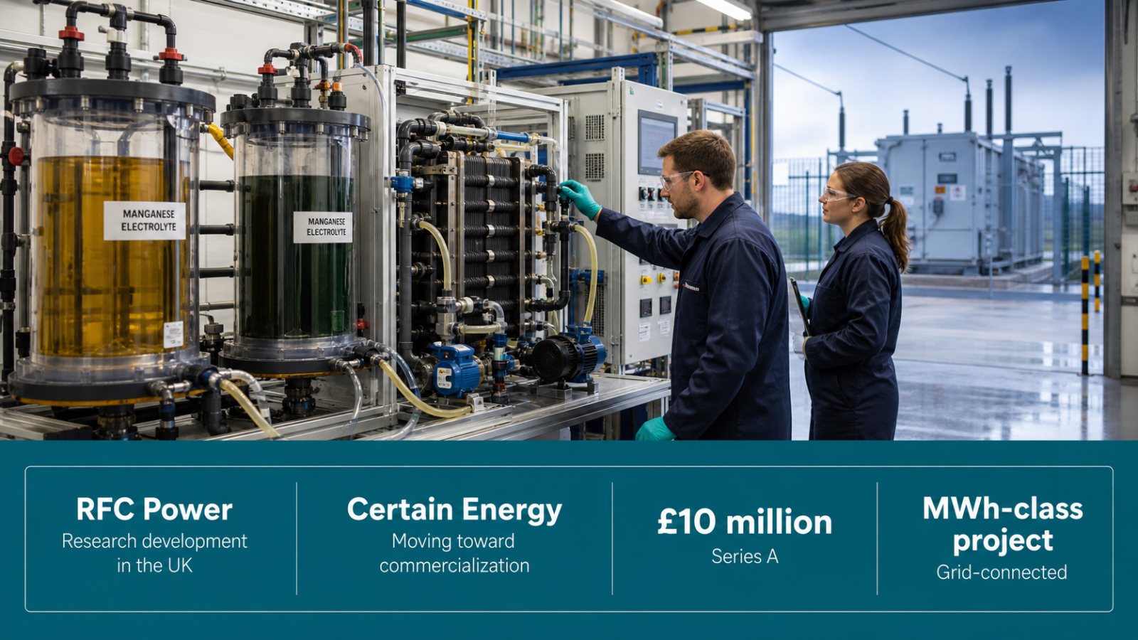 Certain Energy troca de nome e aposta £10 milhões em baterias de manganês