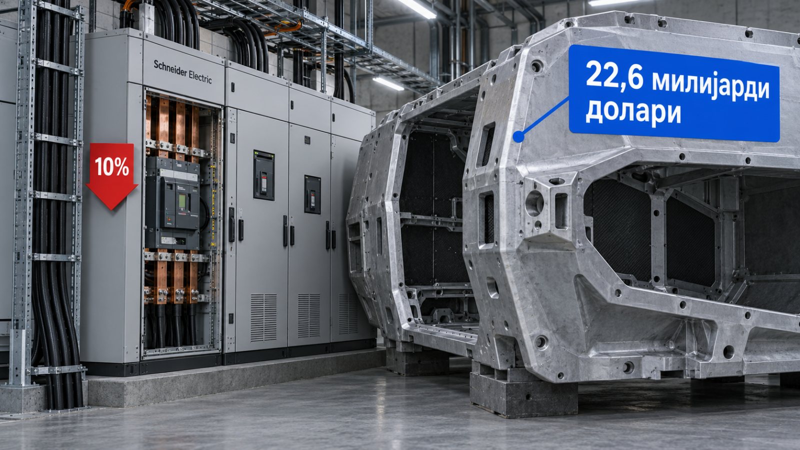 Schneider плаќа 22,6 милијарди долари за PTC — акцијата падна 10%
