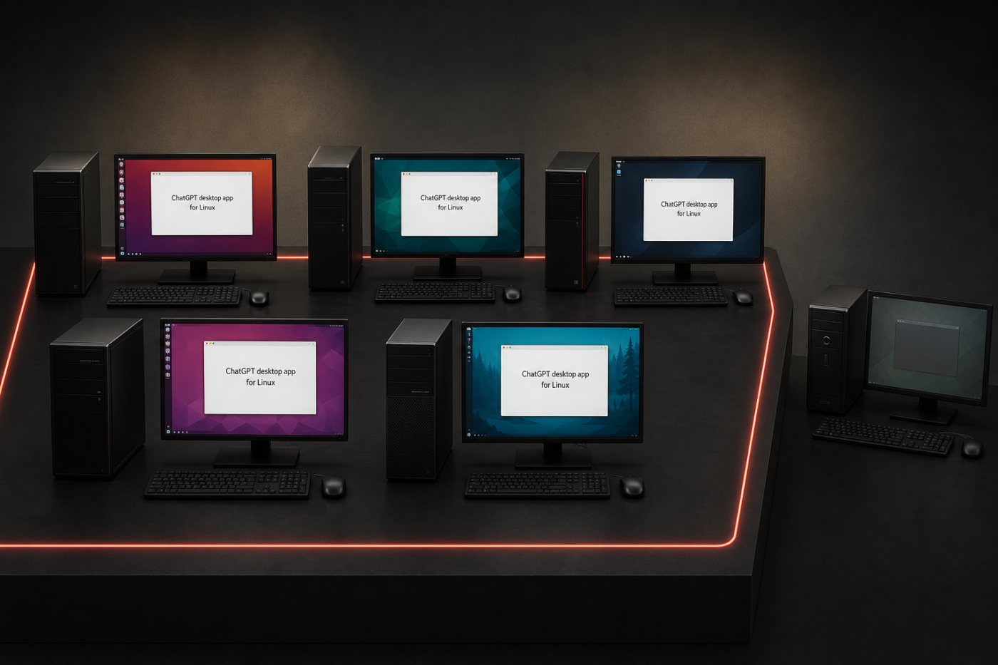 L’application ChatGPT fonctionne sur les versions officiellement visées d’Ubuntu, Debian et Fedora.