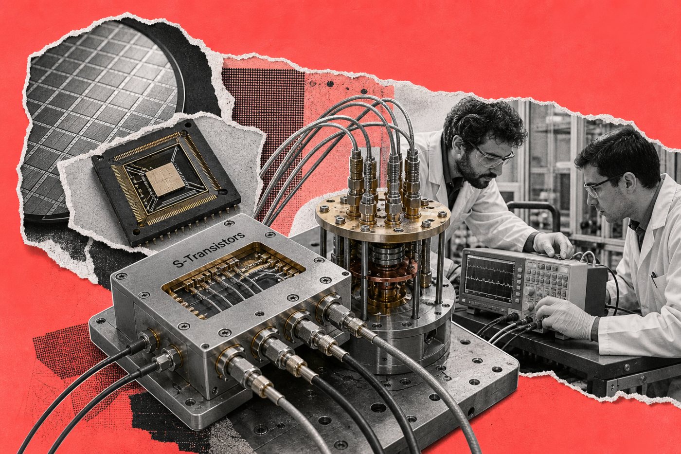 S-Transistors multiplekser prototipinin müşteri teslimatı öncesinde kriyojenik düzende sınanması