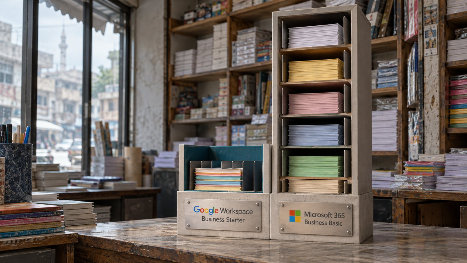 Google Workspace یا Microsoft 365؟ سات ڈالر میں ذخیرہ یکساں نہیں