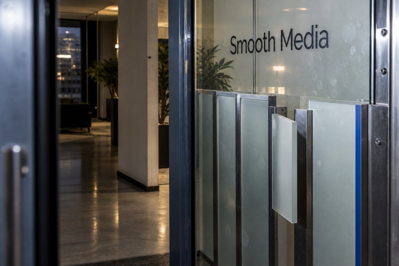 Estrutura societária da Smooth Media com uma fatia sem medida e camadas que representam direitos, vesting, diluição e liquidez ainda desconhecidos.