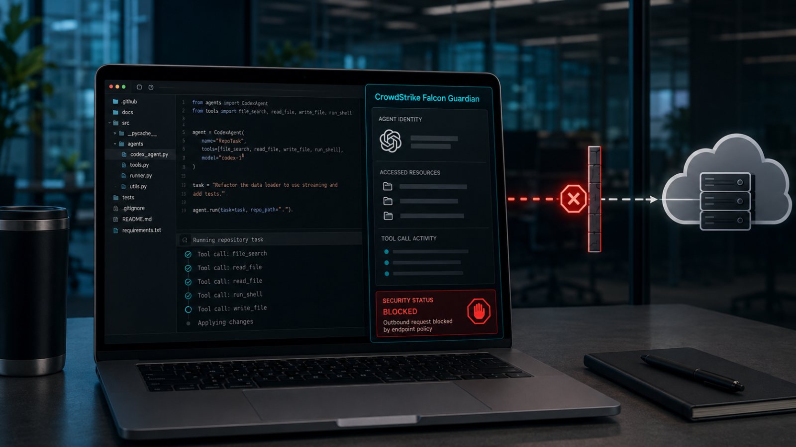 CrowdStrike vigiará agentes Codex em execução — veja o alcance real