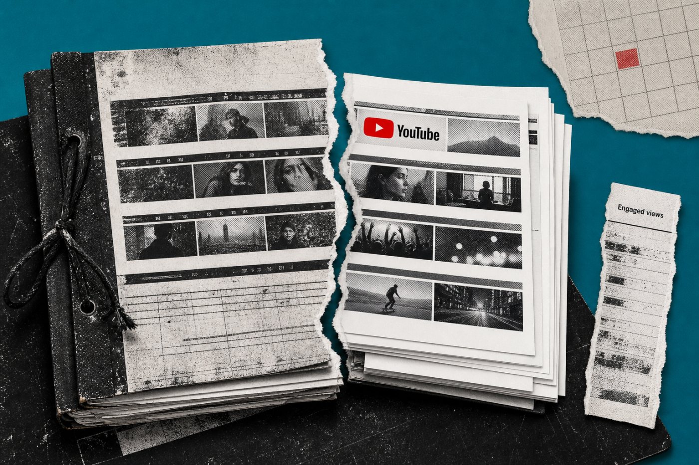 YouTube合作报告以2026年8月24日为界，分开处理新旧观看量口径