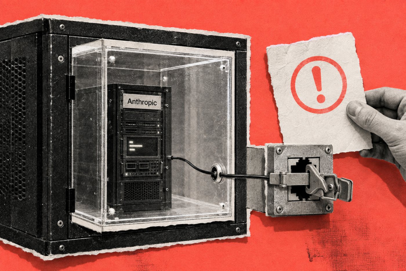Anthropic-Testlauf wird in einer isolierten Sandbox vor einem unerwarteten Internetzugriff gestoppt.