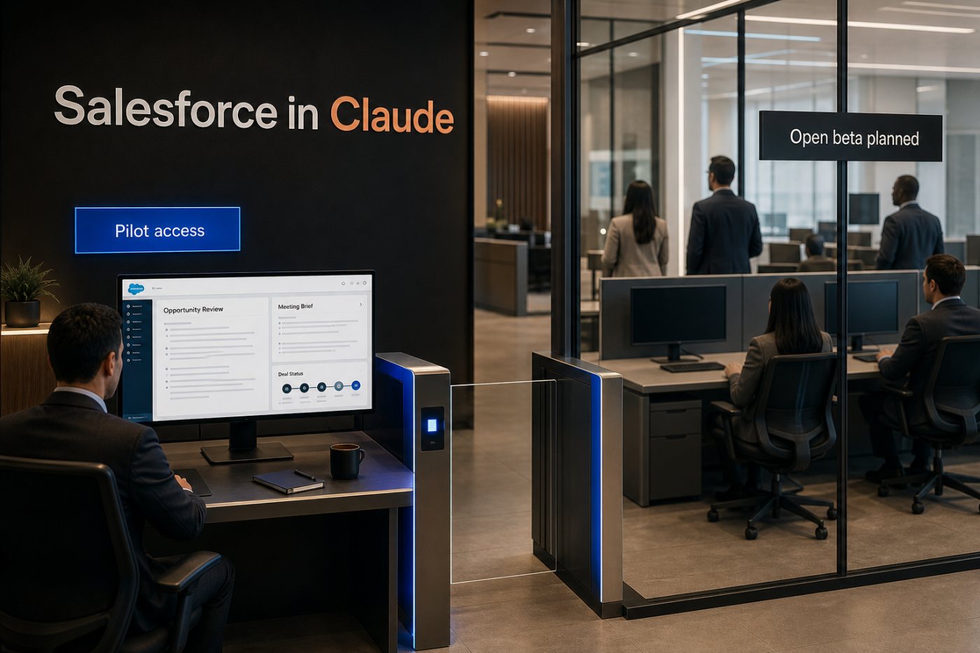 Salesforce in Claude নির্বাচিত pilot customer-এর জন্য সক্রিয়, আর বিস্তৃত ব্যবহারকারীরা পরিকল্পিত open beta-র অপেক্ষায়