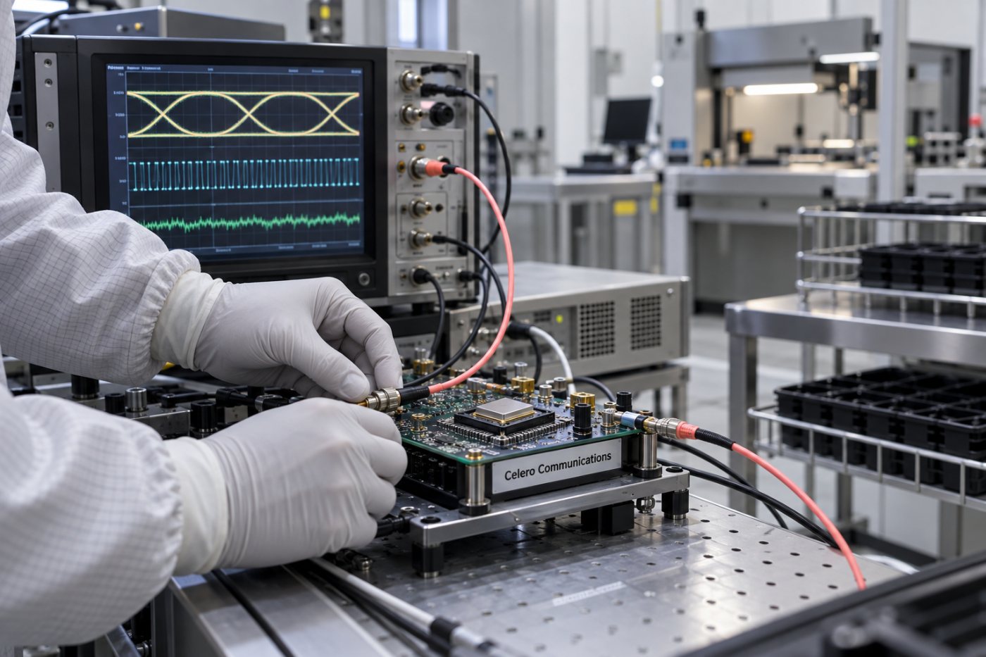 検証済みcoherent DSPが商用出荷前の量産準備と適格性確認に進む段階