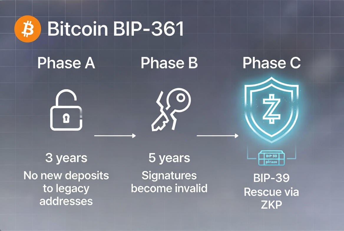 Bitcoin Developers Propose BIP-361: Quantum-Proof Migration That Would Freeze Millions of Legacy Coins