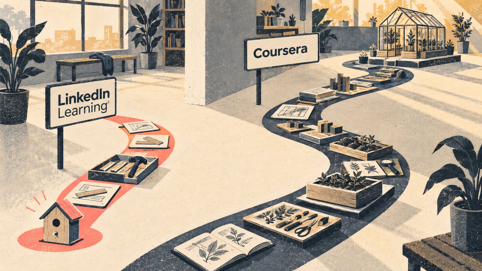 LinkedIn Learning หรือ Coursera: เรียนเร็วกับวุฒิเชิงลึกใช้แทนกันไม่ได้