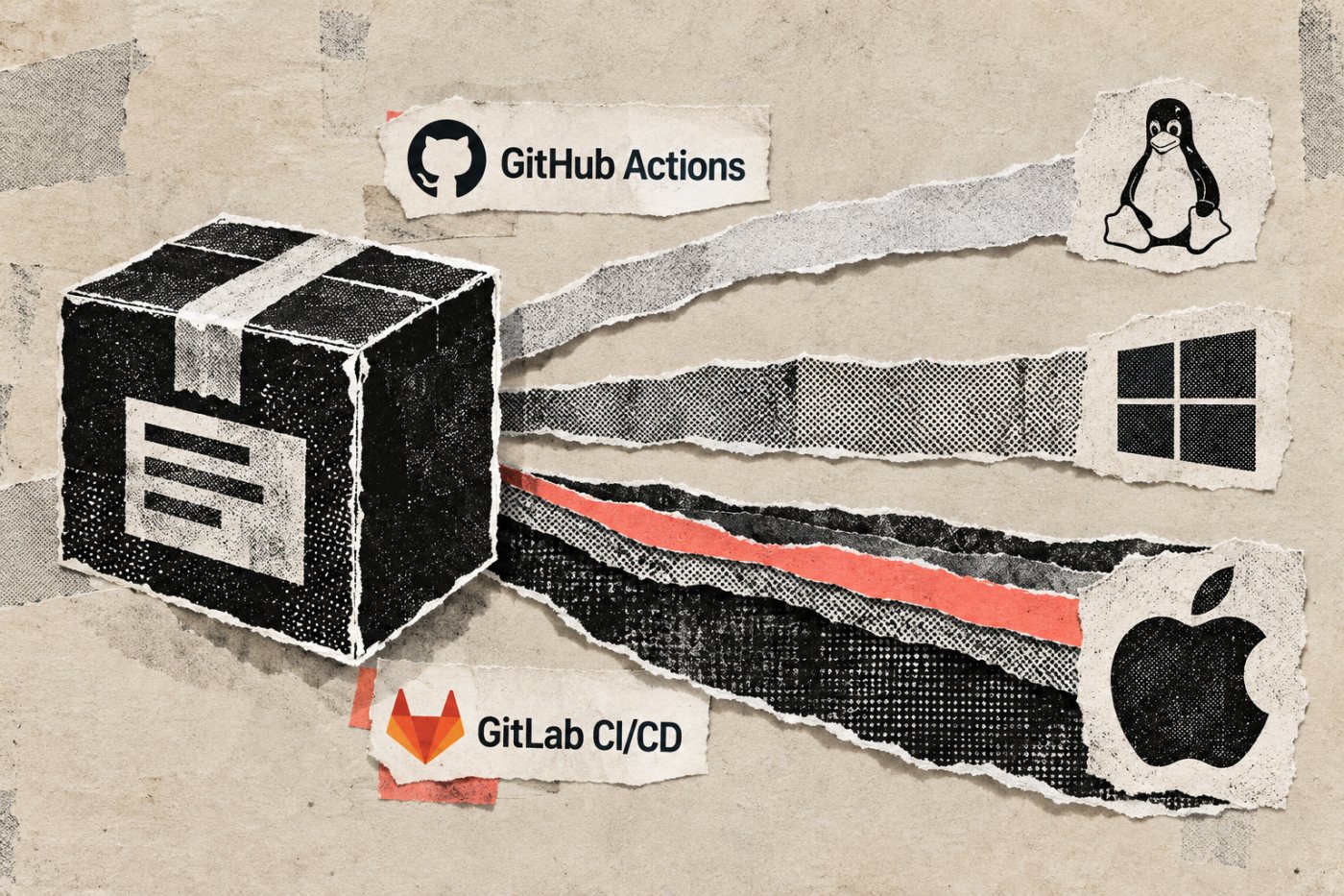 GitHub Actions runner rates and GitLab CI/CD compute factors vary across Linux, Windows and macOS jobs.