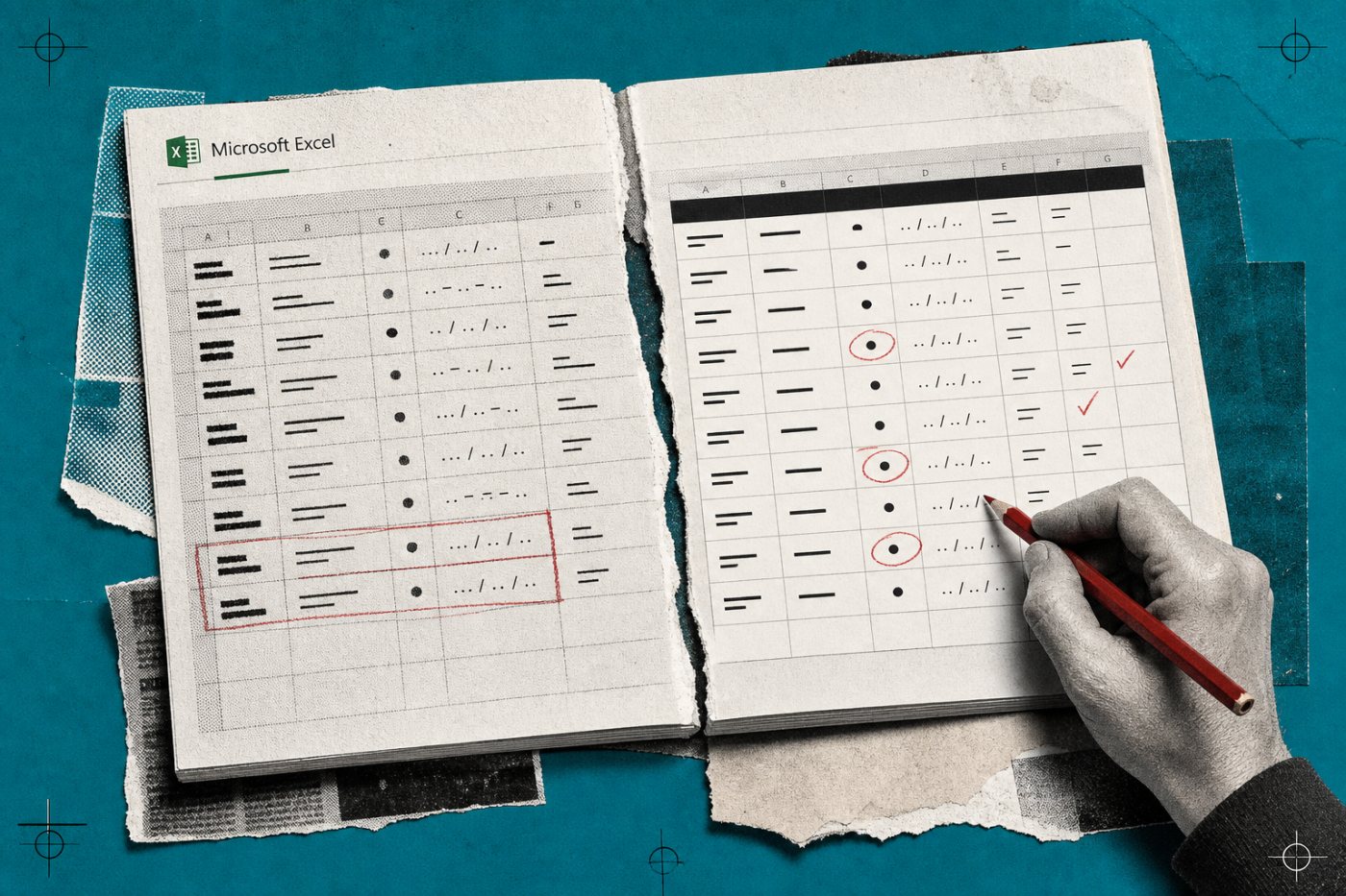 Excel workbook-এ Copilot-Python দিয়ে duplicate ও অসংগত তারিখ পরিষ্কার করে মূল তথ্যের পাশে যাচাইযোগ্য ফল রাখা হয়েছে