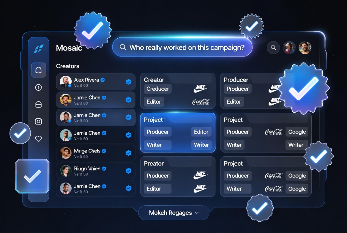 Finally, an IMDb for the Creator Economy: Mosaic and the CGA Rider Are Professionalizing Creator Work