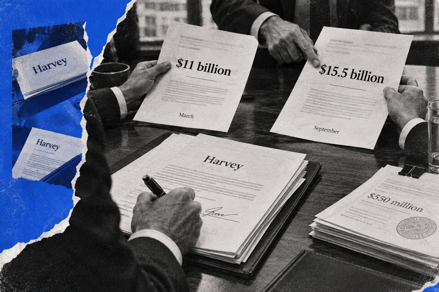 Раунд Harvey на $550 млн повысил оценку компании с $11 млрд в марте до $15,5 млрд в сентябре.